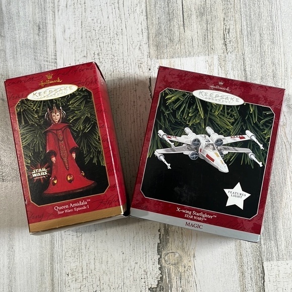 Hallmark Star Wars Keepsake Ornament Bundle 98/99 - Picture 1 of 8